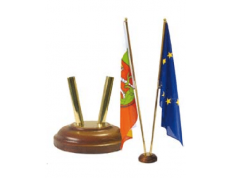 Kétágú fa zászlótartó