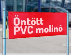 440 gr öntött PVC molinó